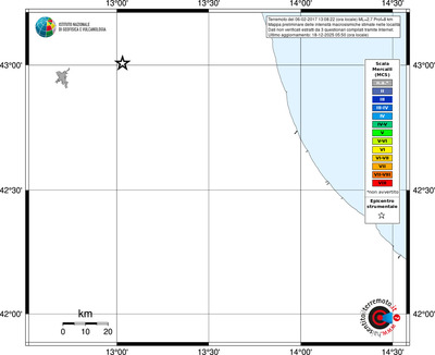 Mappa MCS - territori località