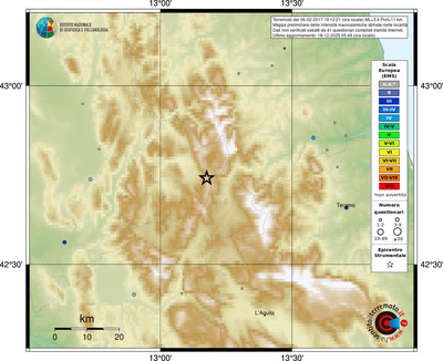 Mappa EMS - località