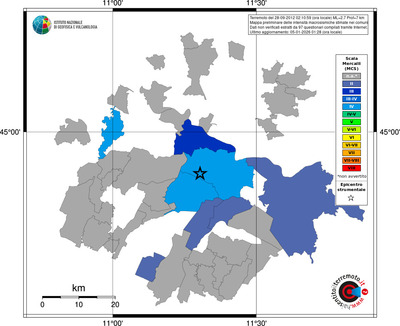 Mappa MCS - territori comuni