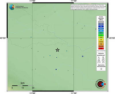 Mappa MCS - località