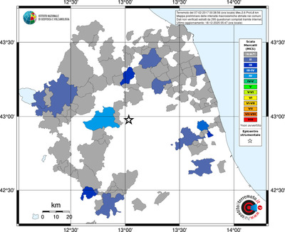 Mappa MCS - territori comuni