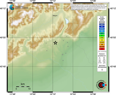 Mappa EMS - località