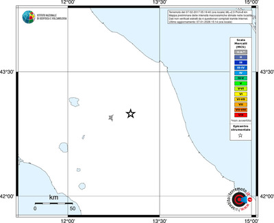 Mappa MCS - territori località