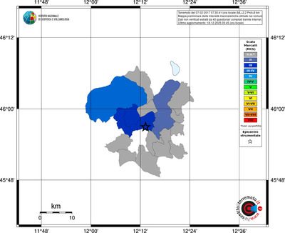 Mappa MCS - territori comuni