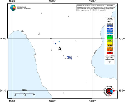 Mappa MCS - territori località