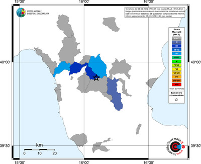 Mappa MCS - territori comuni