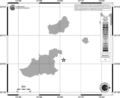 Mappa MCS - territori comuni