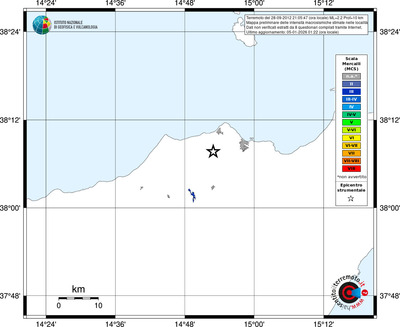 Mappa MCS - territori località