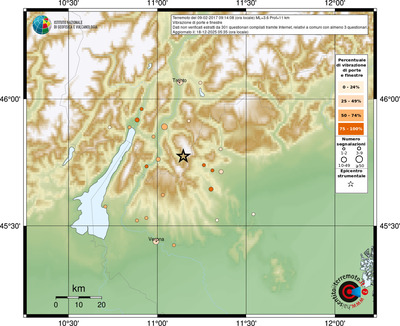 Mappa comuni con almeno 3 questionari