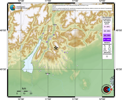 Mappa comuni con almeno 3 questionari