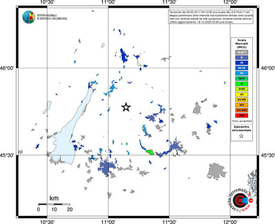 Mappa MCS - territori località