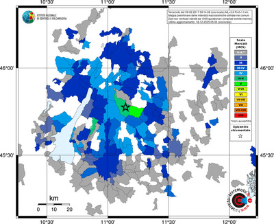 Mappa MCS - territori comuni