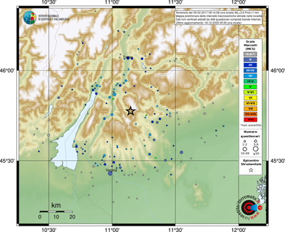 Mappa MCS - località