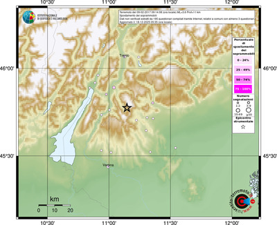 Mappa comuni con almeno 3 questionari