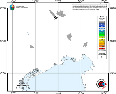 Mappa MCS - territori comuni