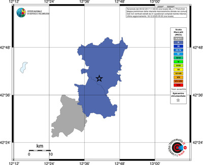 Mappa MCS - territori comuni