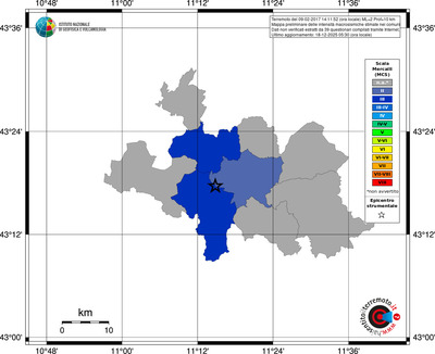 Mappa MCS - territori comuni