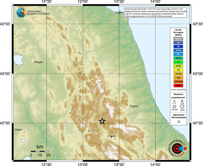 Mappa EMS - località