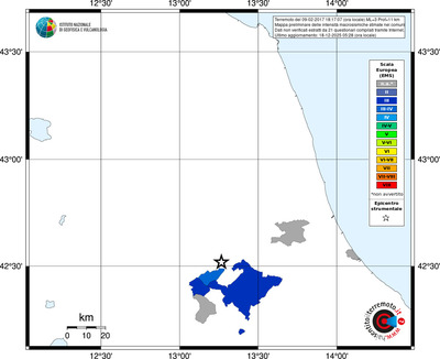 Mappa EMS - territori comuni