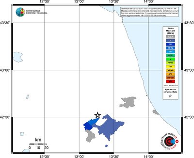 Mappa MCS - territori comuni