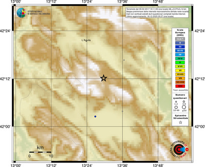 Mappa EMS - località