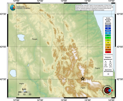 Mappa EMS - località