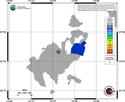 Mappa MCS - territori comuni