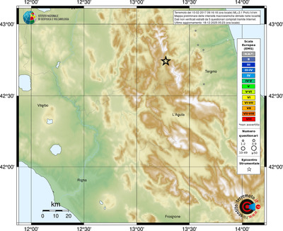 Mappa EMS - località