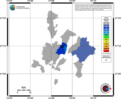 Mappa MCS - territori comuni