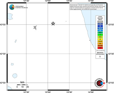 Mappa MCS - territori località