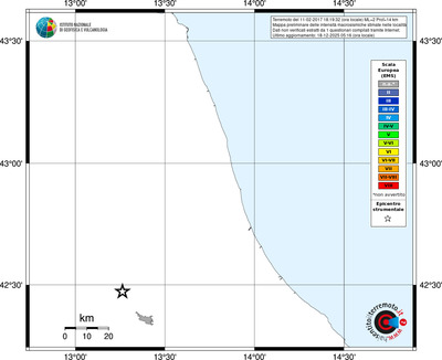 Mappa EMS - territori località