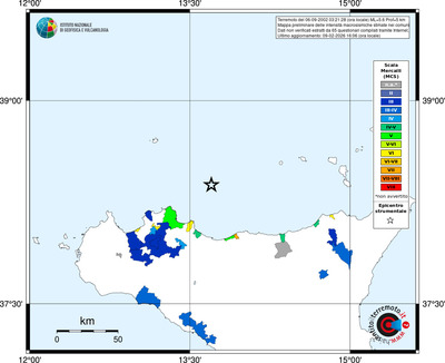 Mappa MCS - territori comuni