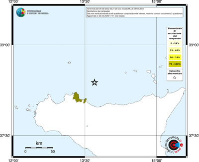 Mappa territorio comunale con almeno 3 questionari