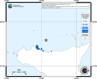 Mappa territorio comunale con almeno 3 questionari