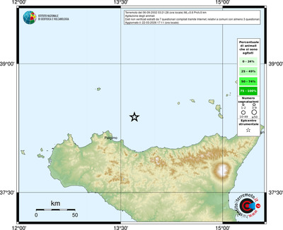 Mappa comuni con almeno 3 questionari