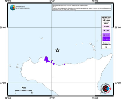 Mappa territorio comunale con almeno 3 questionari
