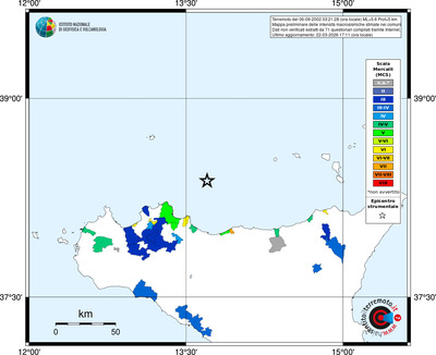 Mappa MCS - territori comuni