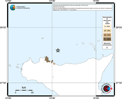 Mappa territorio comunale con almeno 3 questionari