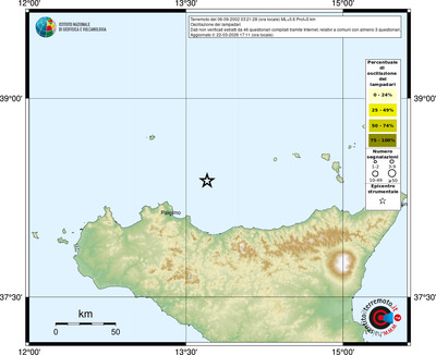 Mappa comuni con almeno 3 questionari