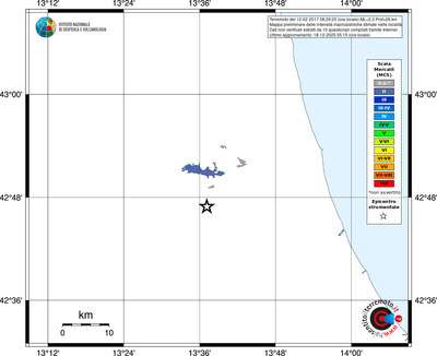 Mappa MCS - territori località