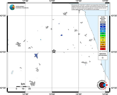 Mappa MCS - territori località