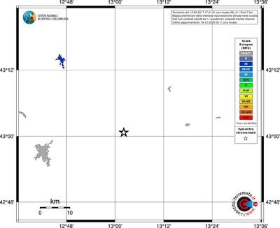 Mappa EMS - territori località