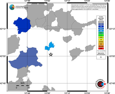 Mappa MCS - territori comuni