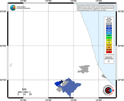 Mappa MCS - territori comuni