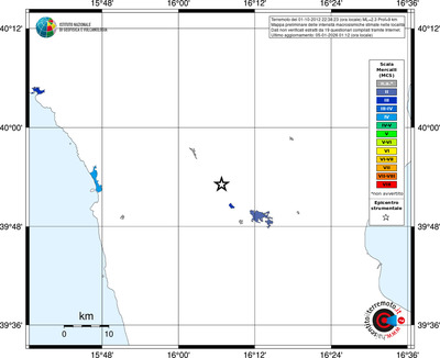 Mappa MCS - territori località