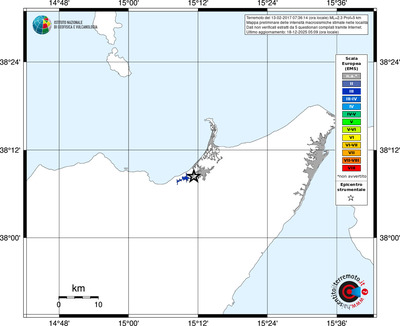 Mappa EMS - territori località