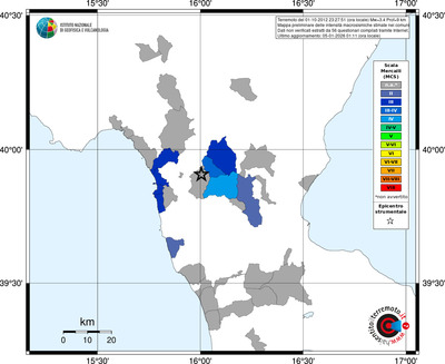 Mappa MCS - territori comuni