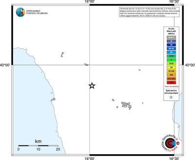 Mappa MCS - territori località