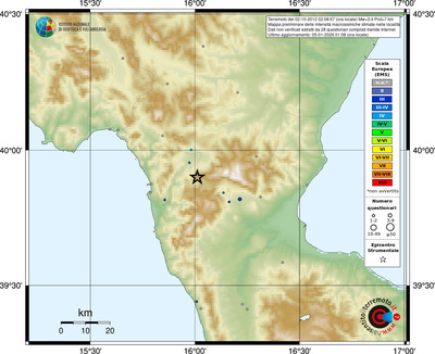 Mappa EMS - località