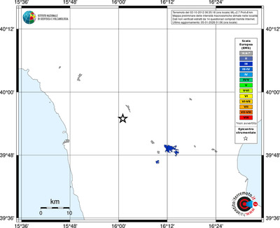 Mappa EMS - territori località